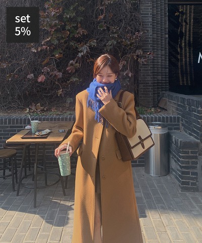 디어 프리더 코트 (울70%) + 브리뎅 코듀로이 스커트 韓国ファッション通販 ダルトゥ